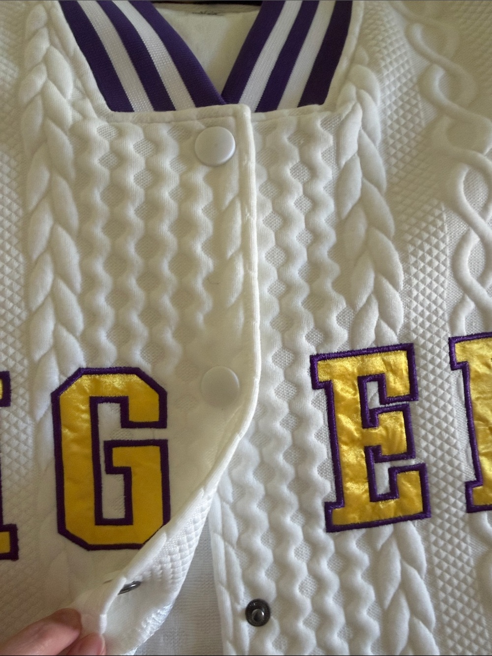 Brand New Gameday Couture LSU Tigers Jacket - Picture 6 of 7